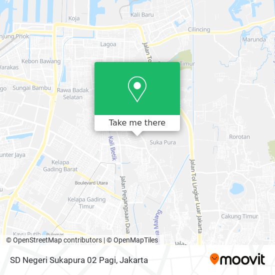 SD Negeri Sukapura 02 Pagi map