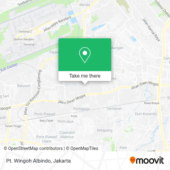 Pt. Wingoh Albindo map