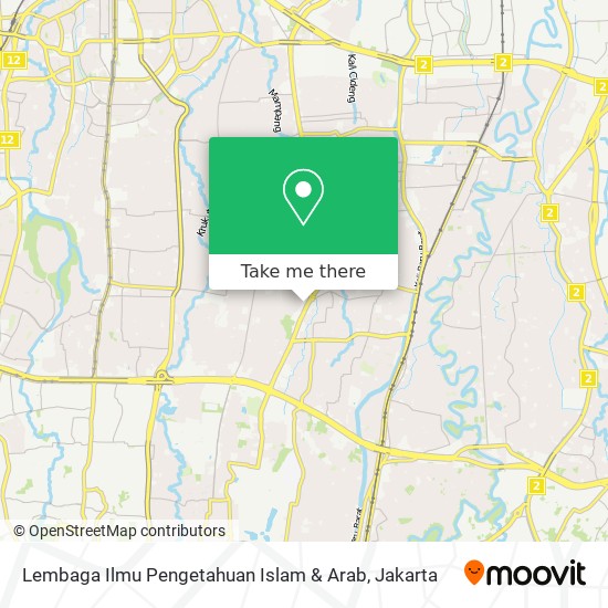 Lembaga Ilmu Pengetahuan Islam & Arab map