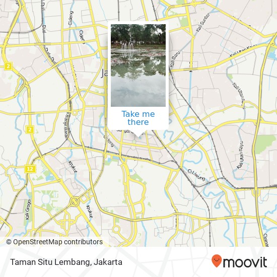 Taman Situ Lembang map