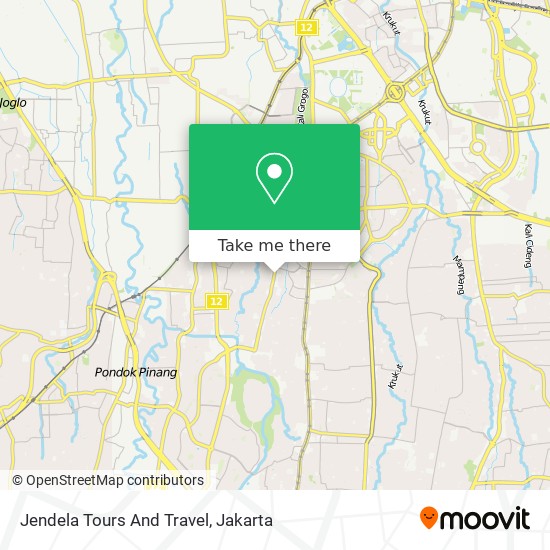 Jendela Tours And Travel map