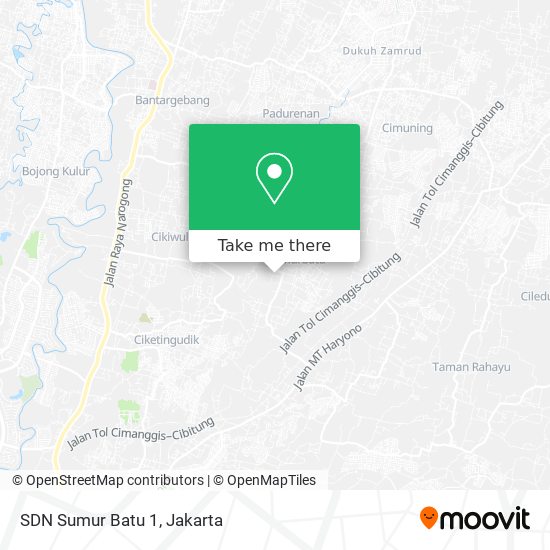 SDN Sumur Batu 1 map