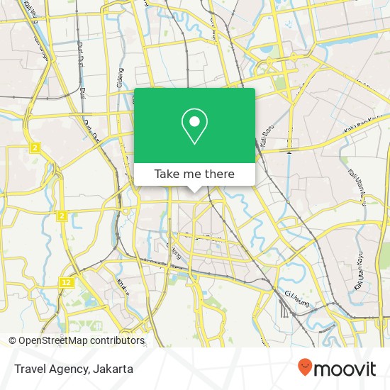 Travel Agency map