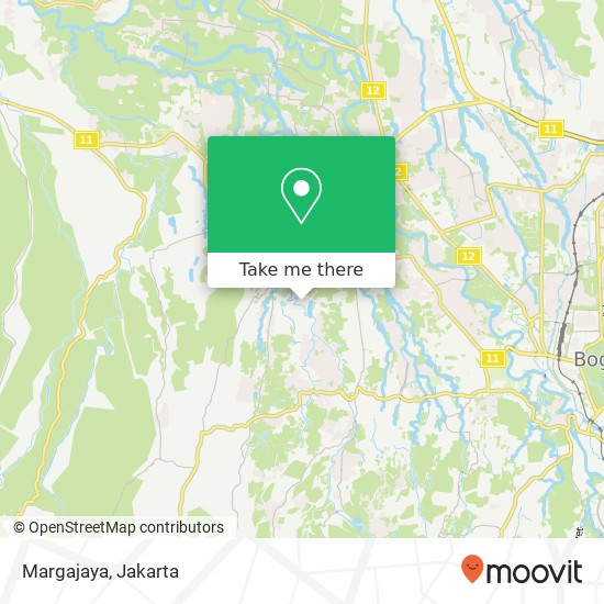 Margajaya map