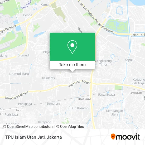 TPU Islam Utan Jati map