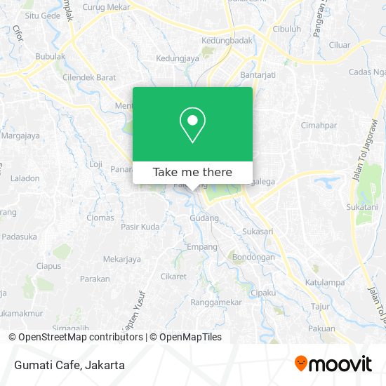 Gumati Cafe map