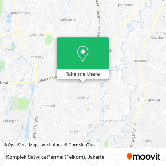 Komplek Satwika Permai (Telkom) map