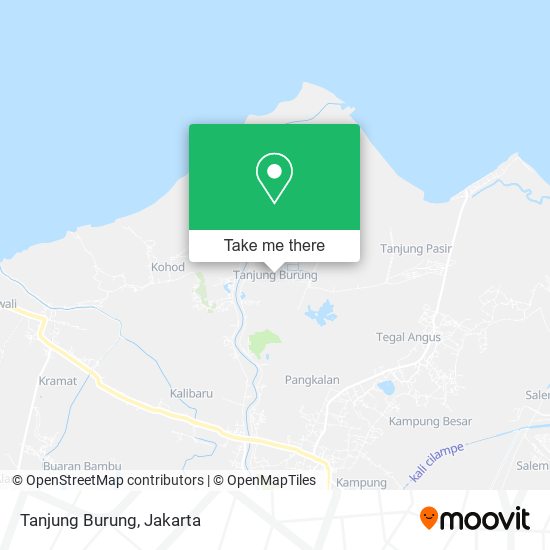 Tanjung Burung map