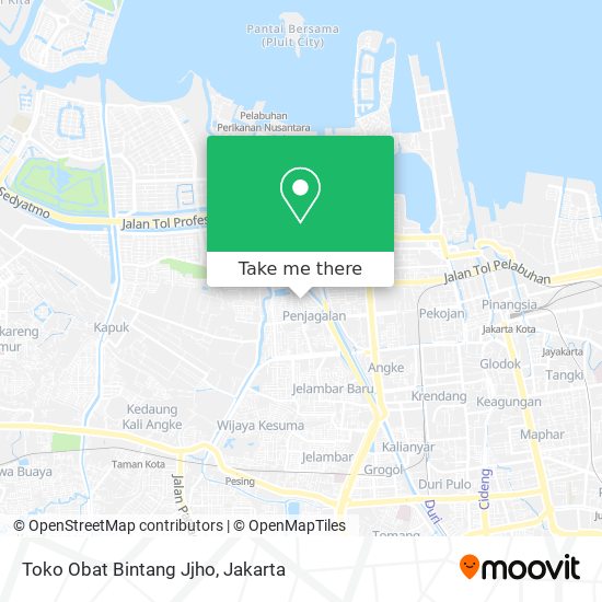 Toko Obat Bintang Jjho map