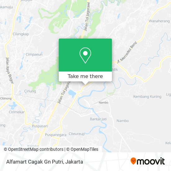 Alfamart Cagak Gn Putri map