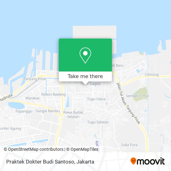 Praktek Dokter Budi Santoso map