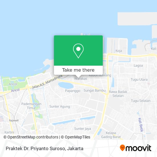 Praktek Dr. Priyanto Suroso map