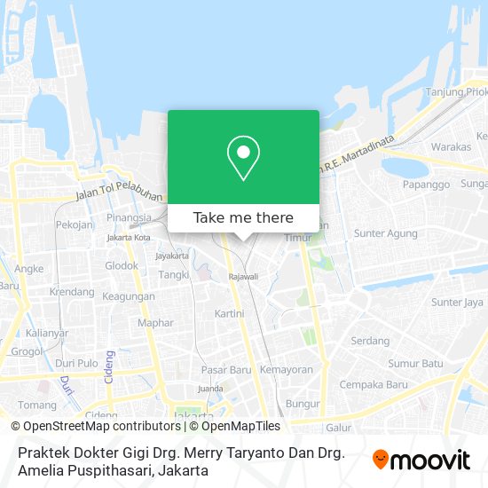 Praktek Dokter Gigi Drg. Merry Taryanto Dan Drg. Amelia Puspithasari map
