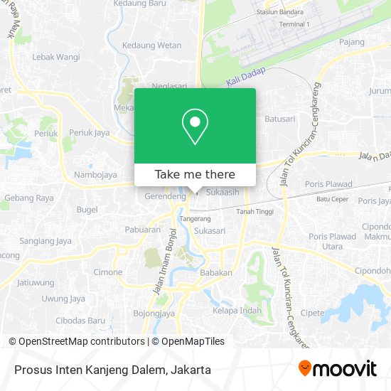 Prosus Inten Kanjeng Dalem map