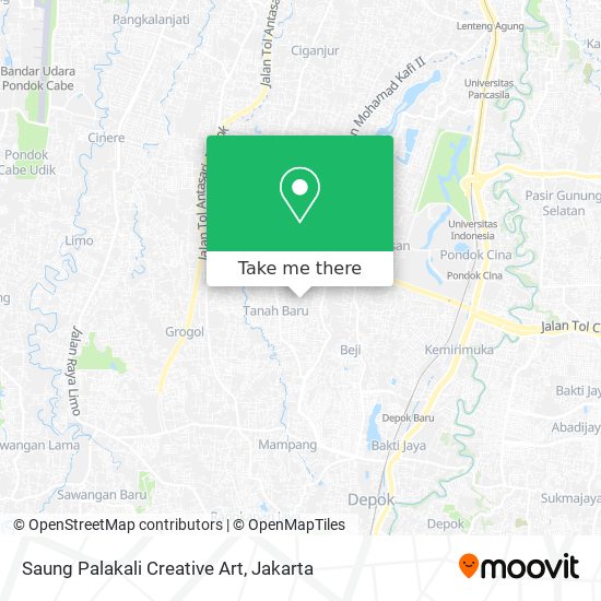 Saung Palakali Creative Art map