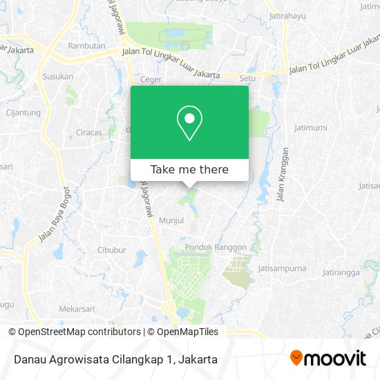 Danau Agrowisata Cilangkap 1 map