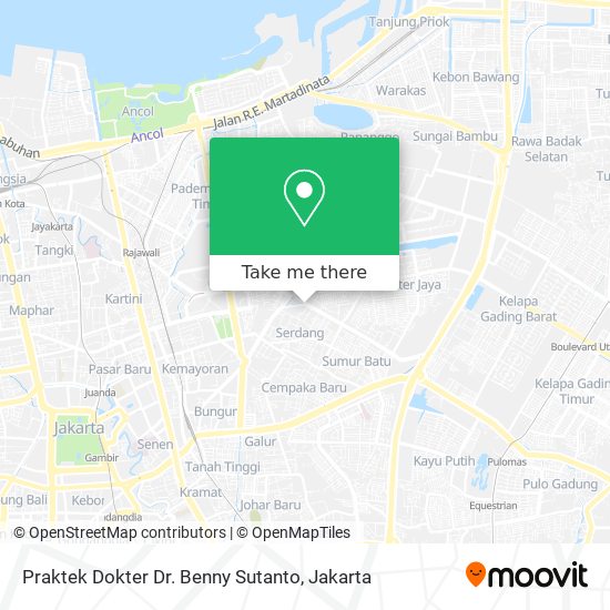 Praktek Dokter Dr. Benny Sutanto map