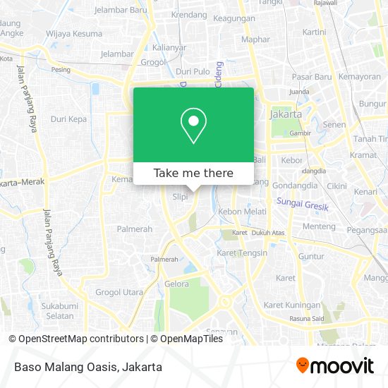 Baso Malang Oasis map