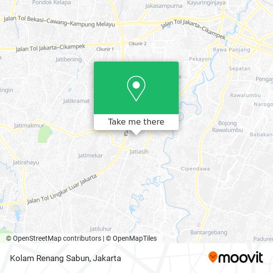 Kolam Renang Sabun map