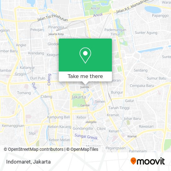 Indomaret map