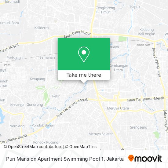 Puri Mansion Apartment Swimming Pool 1 map