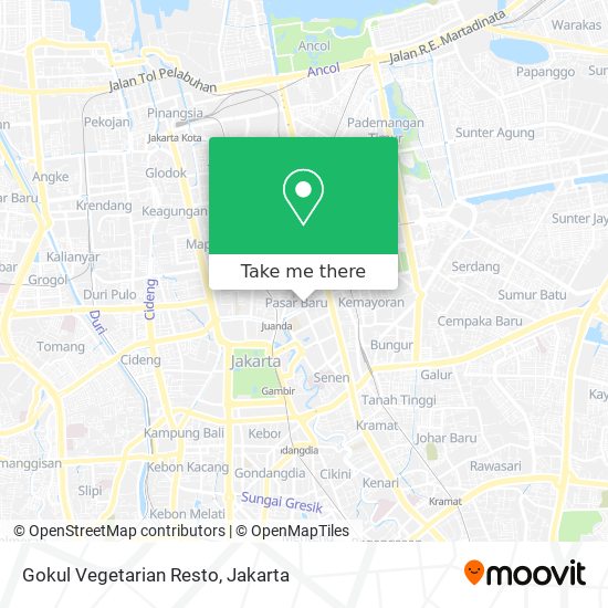 Gokul Vegetarian Resto map