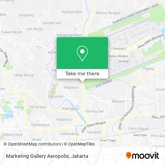Marketing Gallery Aeropolis map