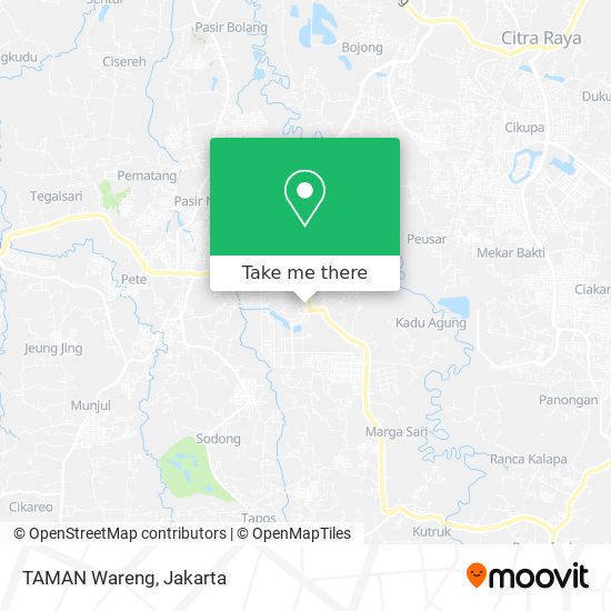 TAMAN Wareng map