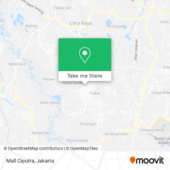 Mall Ciputra map