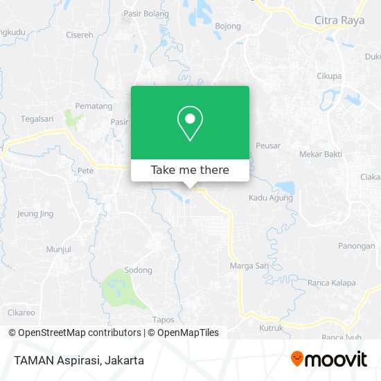 TAMAN Aspirasi map