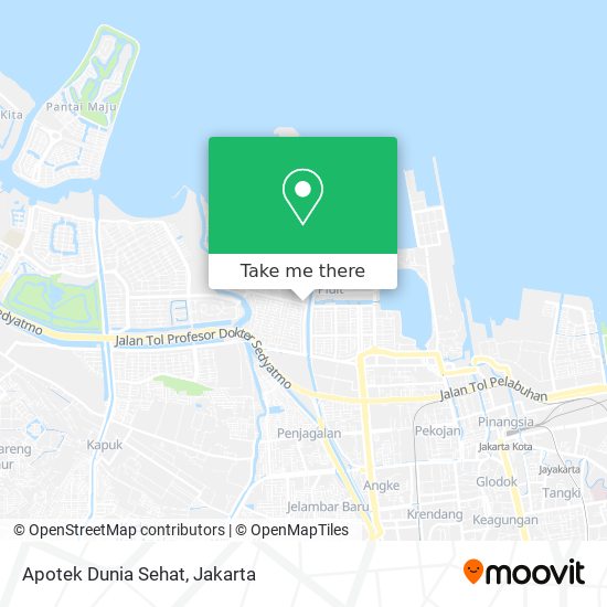 Apotek Dunia Sehat map