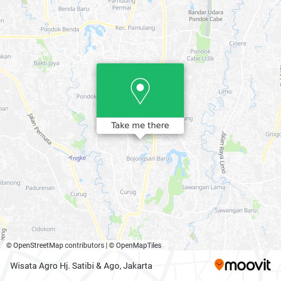 Wisata Agro Hj. Satibi & Ago map