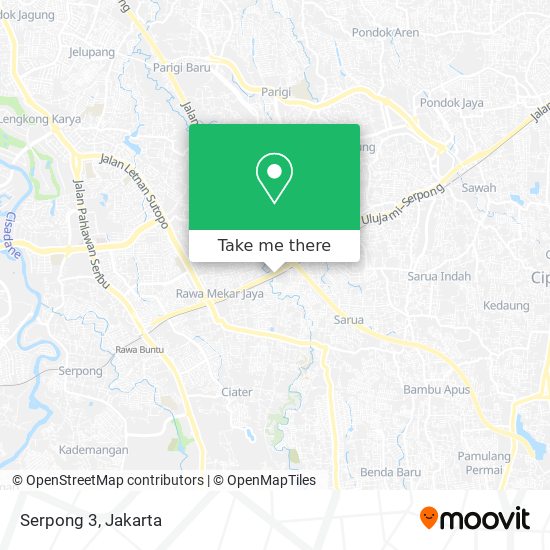 Serpong 3 map