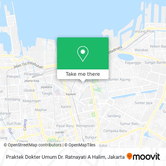 Praktek Dokter Umum Dr. Ratnayati A Halim map