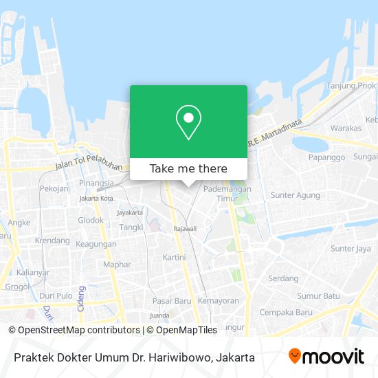 Praktek Dokter Umum Dr. Hariwibowo map