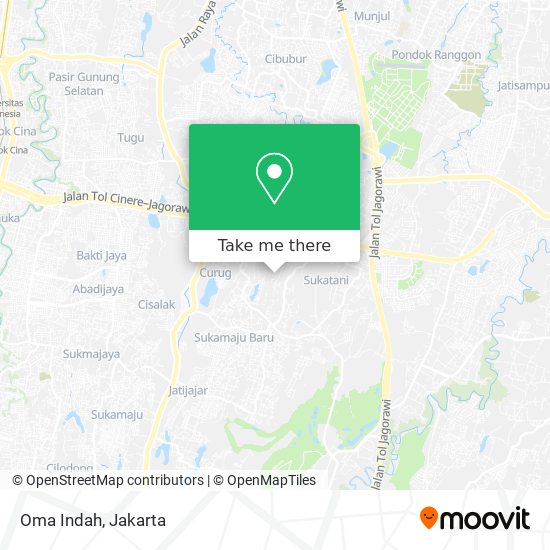 Oma Indah map