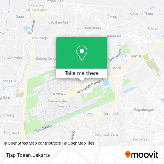 Tjap Toean map