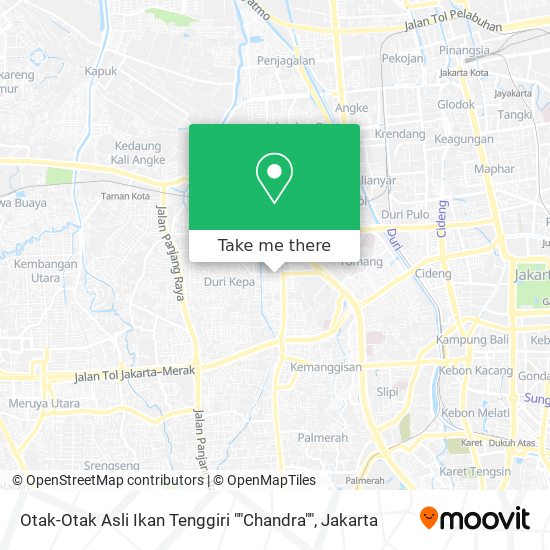 Otak-Otak Asli Ikan Tenggiri ""Chandra"" map