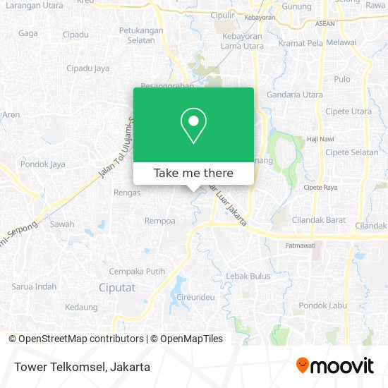 Tower Telkomsel map