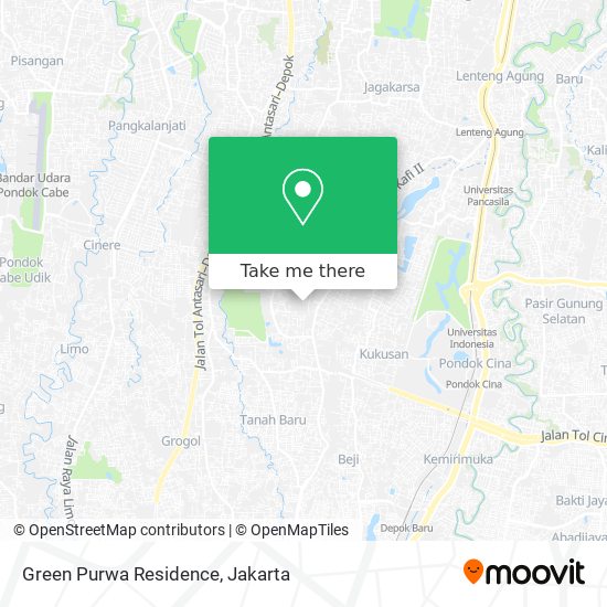 Green Purwa Residence map