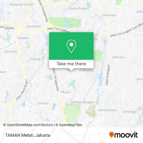 TAMAN Melati map