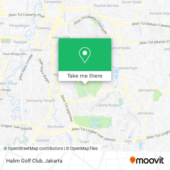 Halim Golf Club map