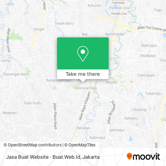 Jasa Buat Website - Buat.Web.Id map