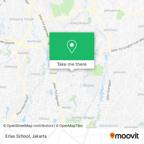 Erlas School map