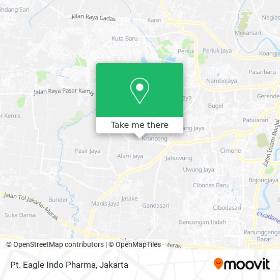Pt. Eagle Indo Pharma map