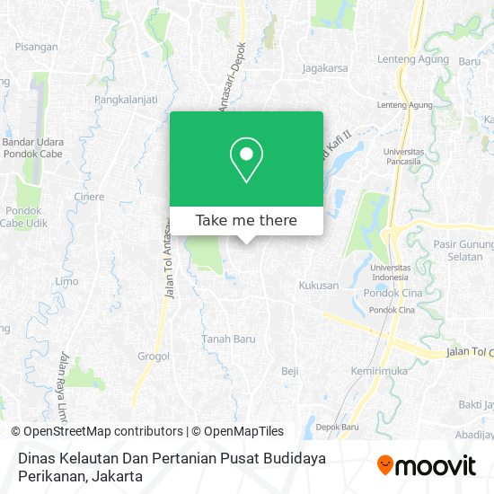 Dinas Kelautan Dan Pertanian Pusat Budidaya Perikanan map