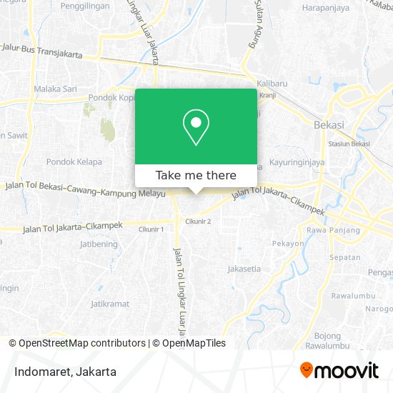 Indomaret map