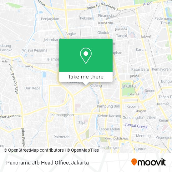 Panorama Jtb Head Office map