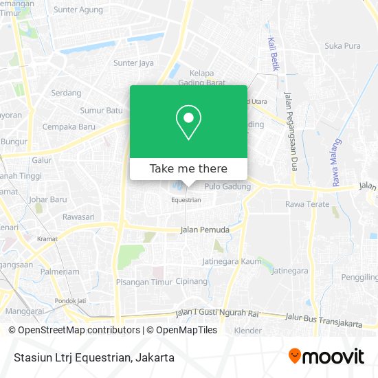 Stasiun Ltrj Equestrian map