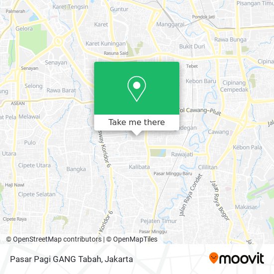 Pasar Pagi GANG Tabah map